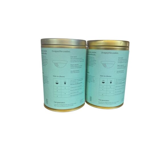 2-Cora Reusable Menstrual Perfect Fit Disc Period Cup - 1ct each - Picture 2 of 3